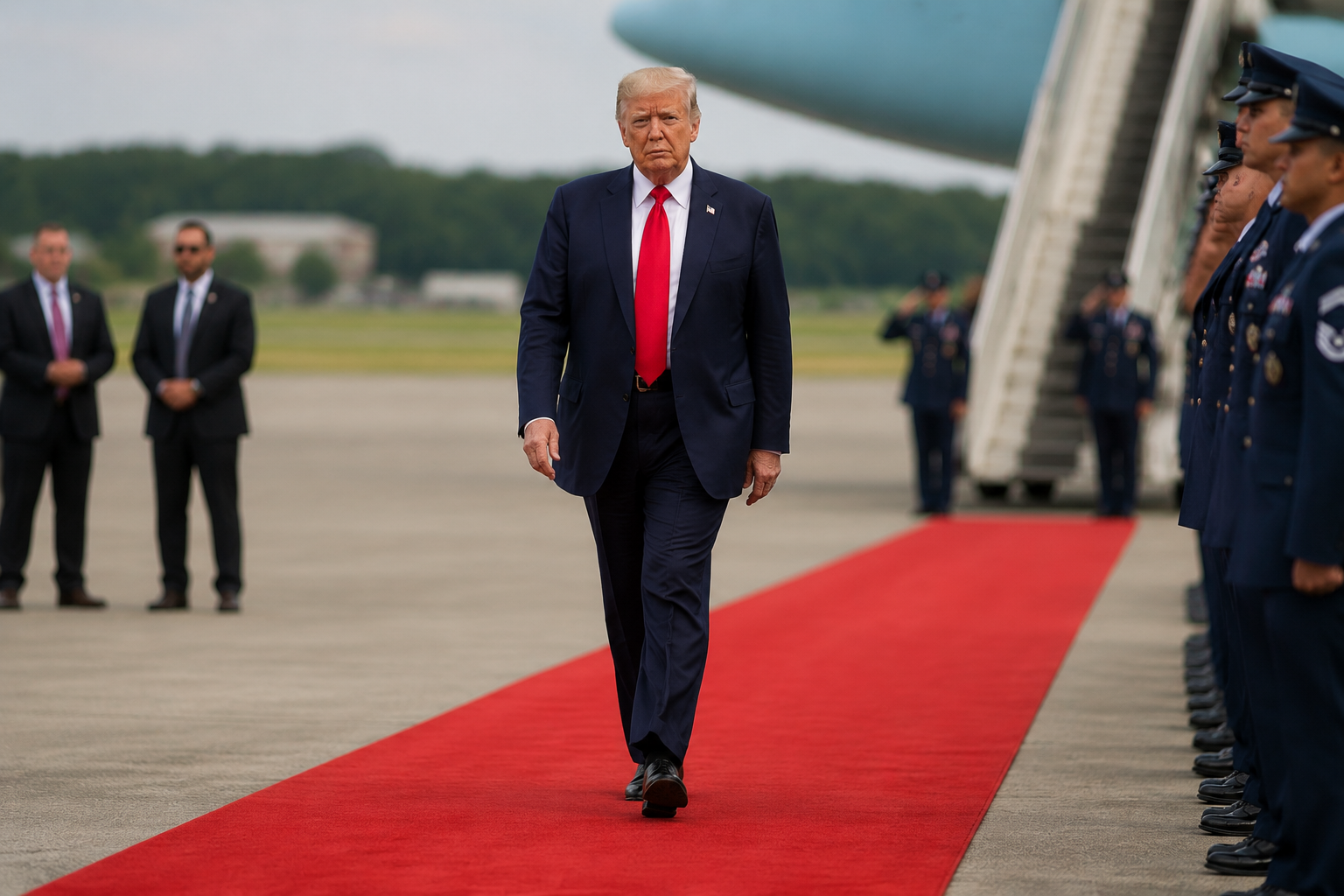 Trump arrives in China, US PPI surges